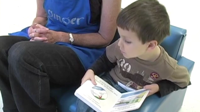 Logan Reads a Book